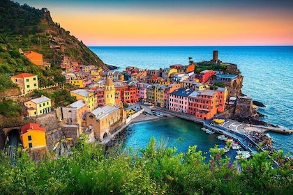 Semi Private Cinque Terre and Pisa Leaning Tower Tour from Florence