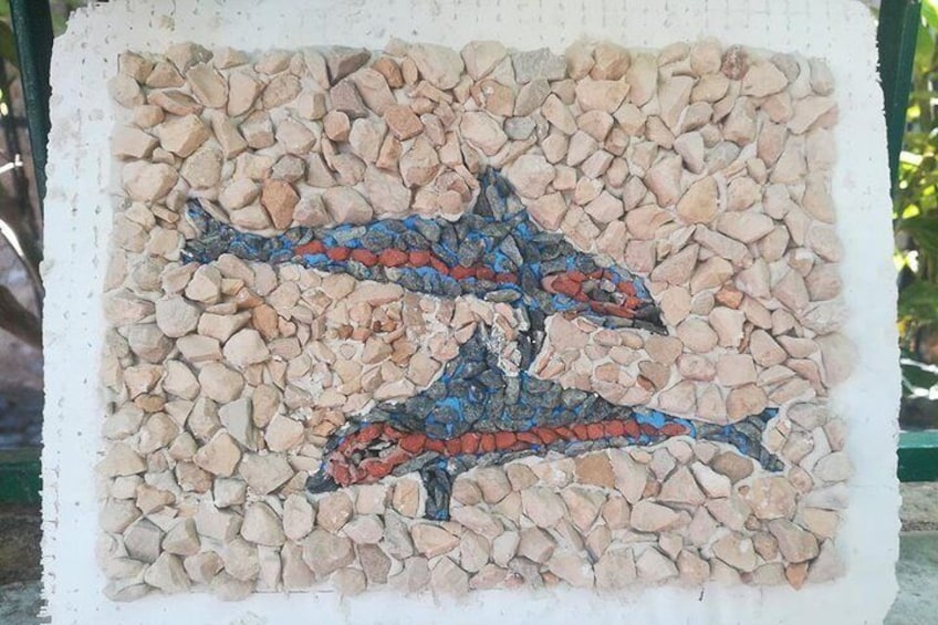 One day mosaic workshops in the Southern Peloponnese