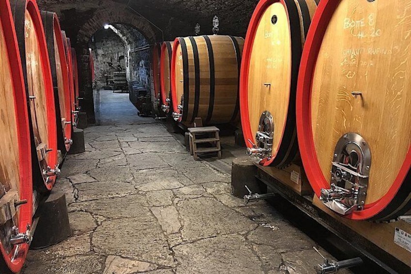 The old cellar which date back to the XIII century