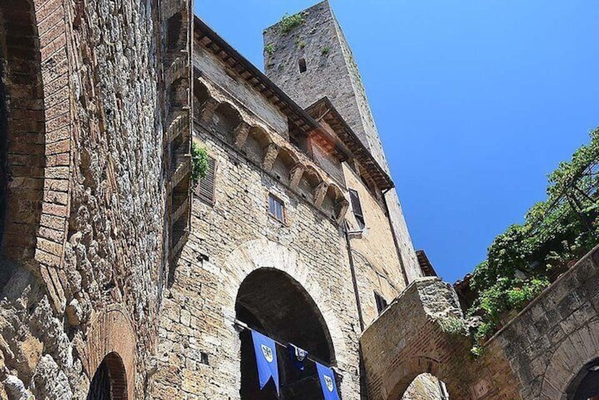 The medieval town of San Gimignano