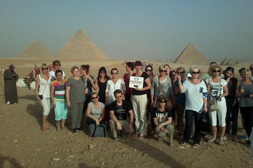 Ramashka group Giza Pyramids