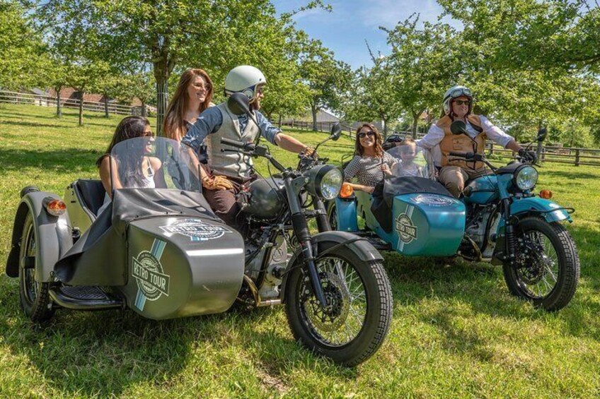 Private Tour in Normandy Half-Day in a Sidecar with Tastings of Normand Cider