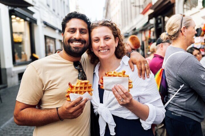 Waffle tasting