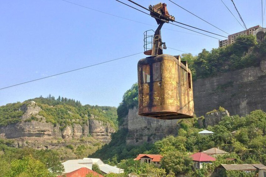 Cable car in Chiatura