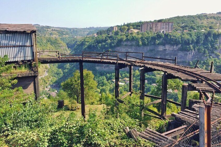 One Day Private Tour To Chiatura and Katskhi Pillar