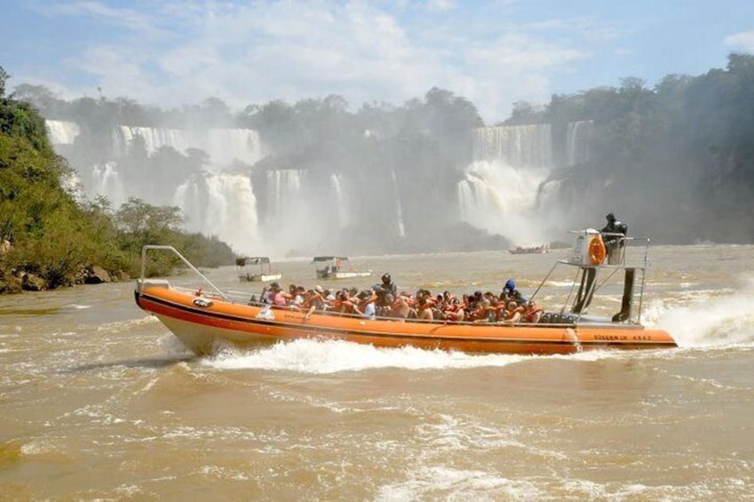 Boat Ride In the Falls!