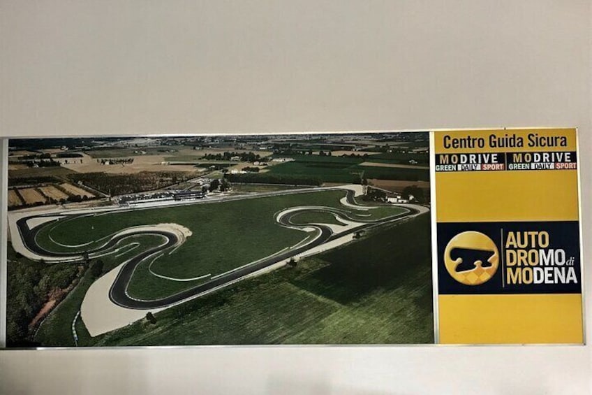 Mappa Autodromo di Modena