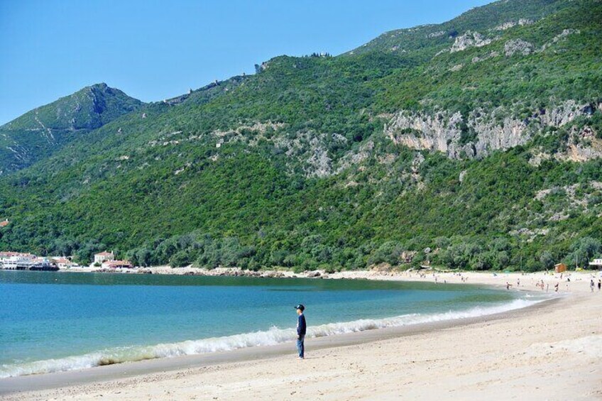 The beautiful Arrabida mountain