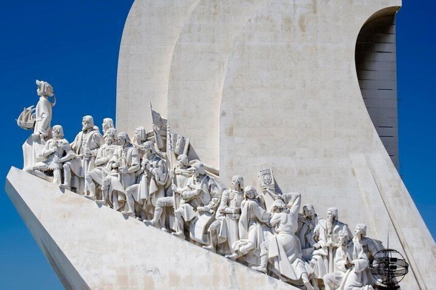 The Padrão dos Descobrimentos has the representation of all the important people that contributed to the big Portuguese discoveries