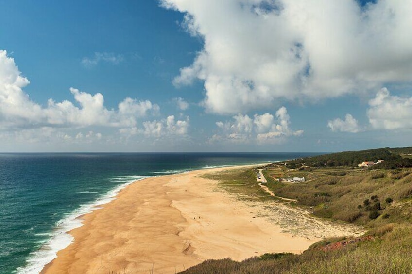 Nazare is one of the most picturesque Portuguese coastal cities