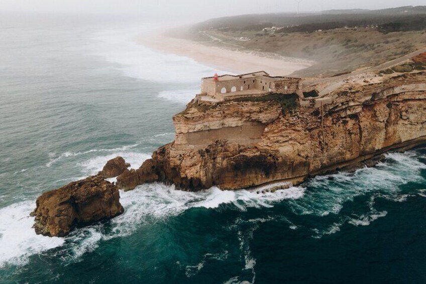 Nazare is one of the most picturesque Portuguese coastal cities