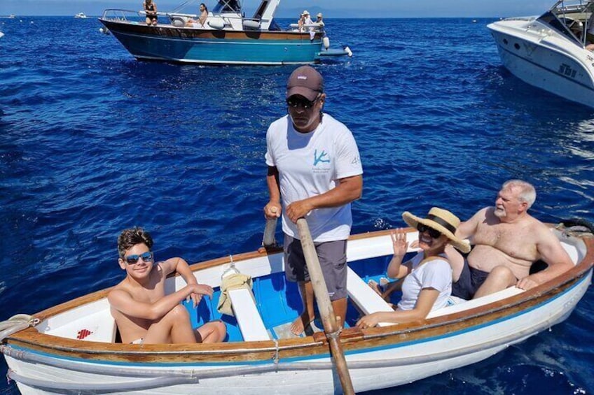 Capri Small-Group Boat Tour with Blue Grotto & Island Discovery