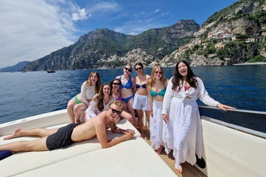 Amalfi Coast Small Group Day Boat Tour with Limoncello Onboard