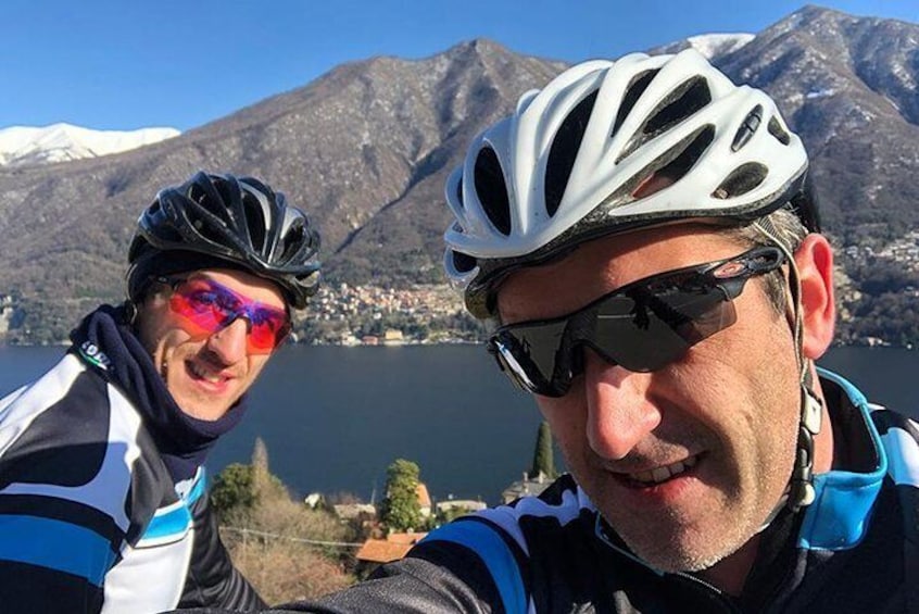 Cycling in Lake Como