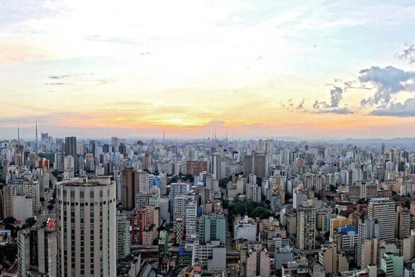 Sunrise in Sao Paulo