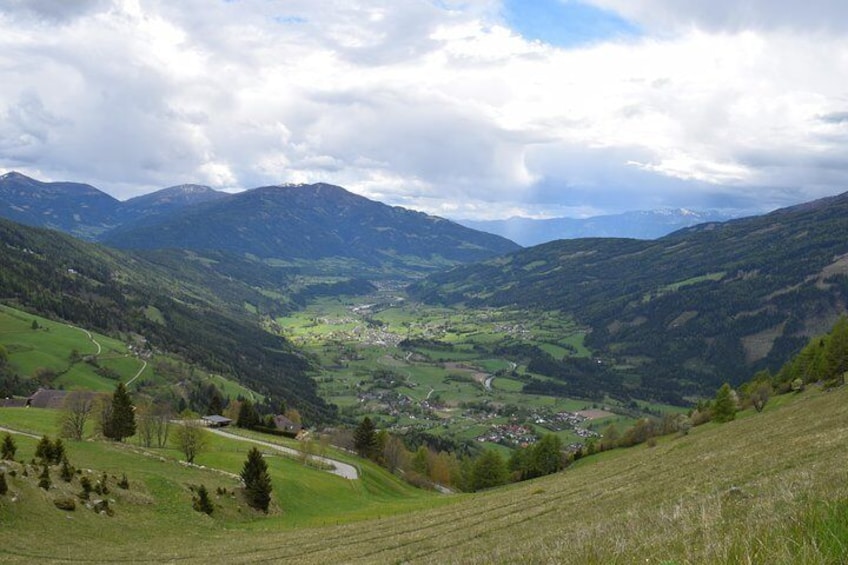 Driving through 'Carinthia' on the way to Venice from Salzburg