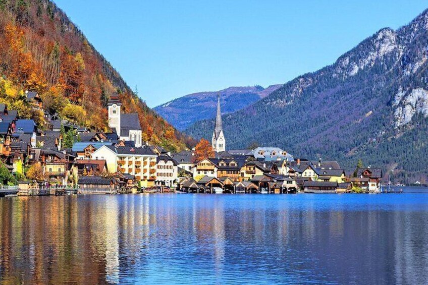 Lake side village Hallstatt