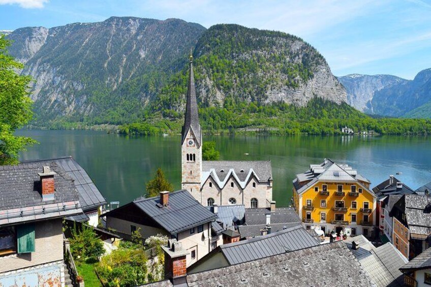 Lake side village Hallstatt