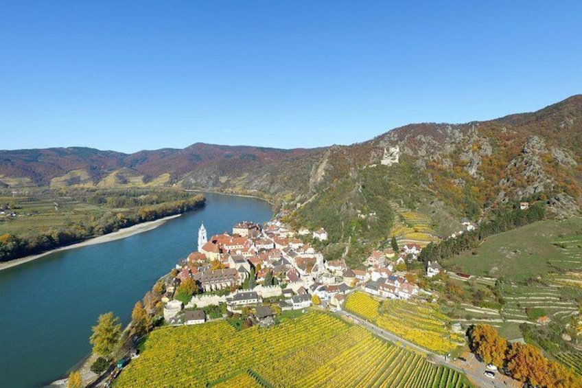 Danube River Valley with Duernstein