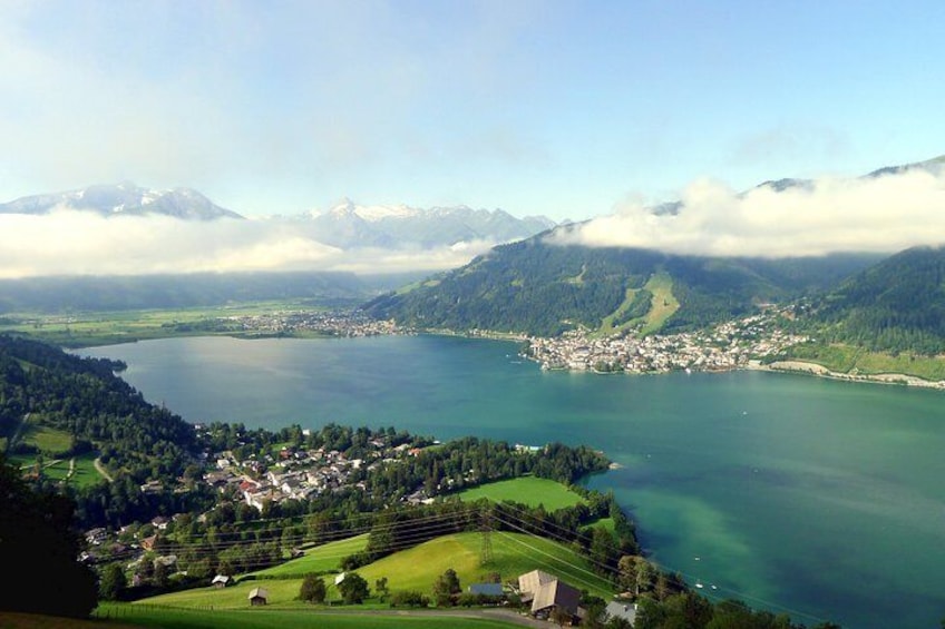 Zell am See with Lake