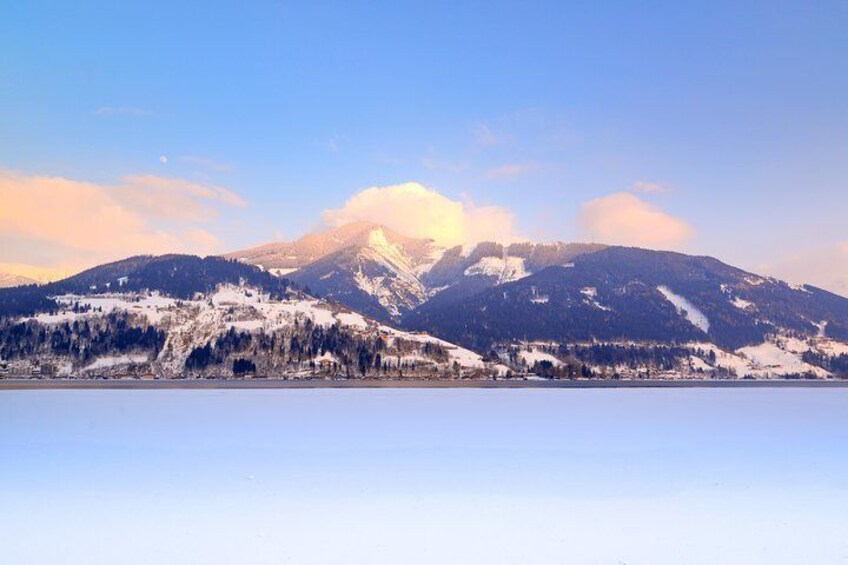 Zell am See in Winter