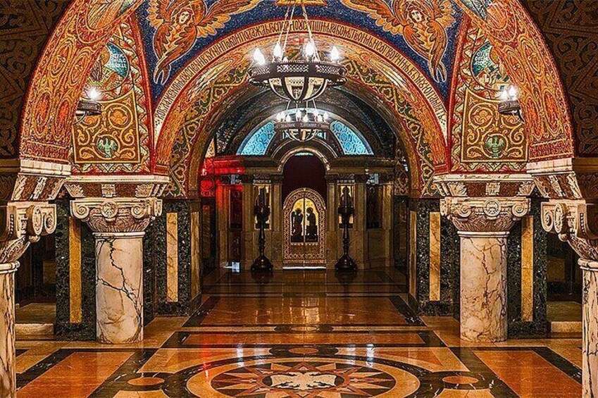 Crypt of St. George Church - resting place of Serbian and Yugoslav royal family