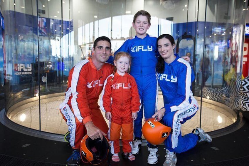 Milton Keynes iFLY Indoor Skydiving Experience - 2 Flights & Certificate