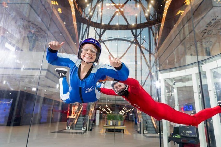 Manchester Indoor Skydiving Experience - 2 Flights & Personalised Certificate