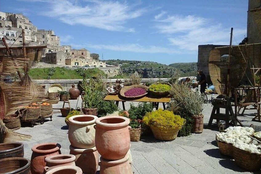 UNESCO's Alberobello and Matera from Bari 