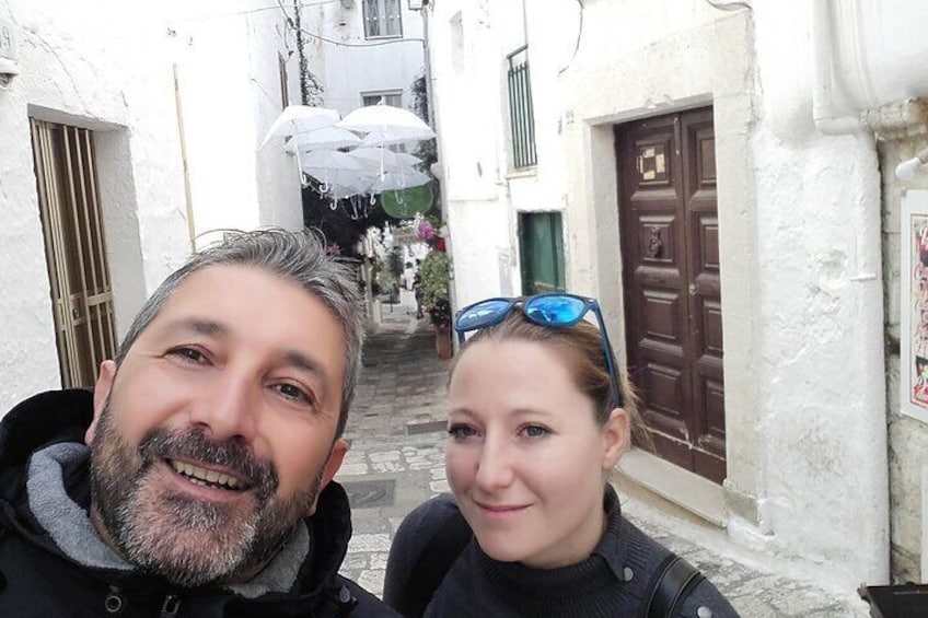 Day Tour of Ostuni, Martina Franca, Alberobello from Bari