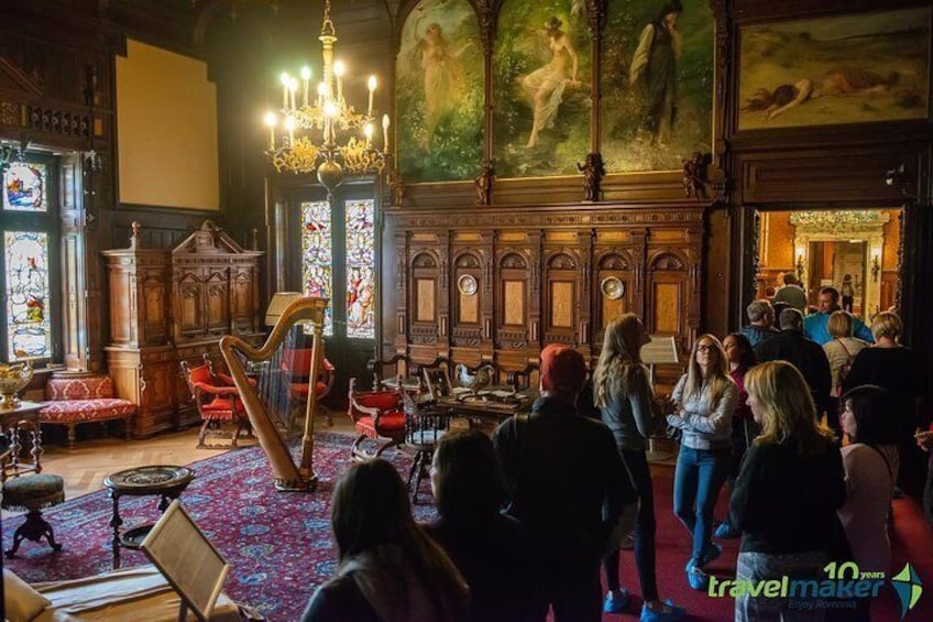 Old Music Salon Peles Castle