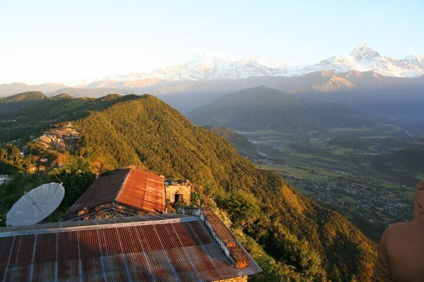 Sunrise from Sarangkot Pokhara, Nepal