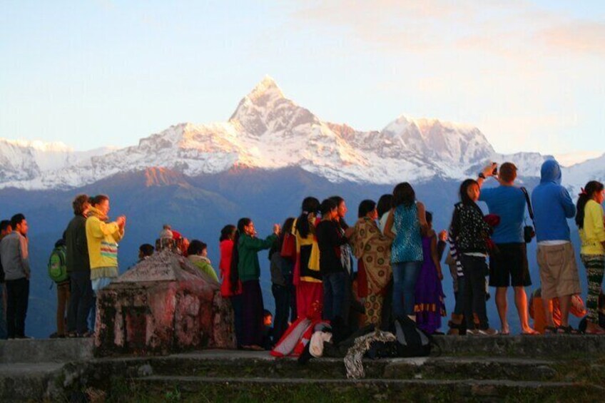 Sunrise from Sarangkot Pokhara, Nepal