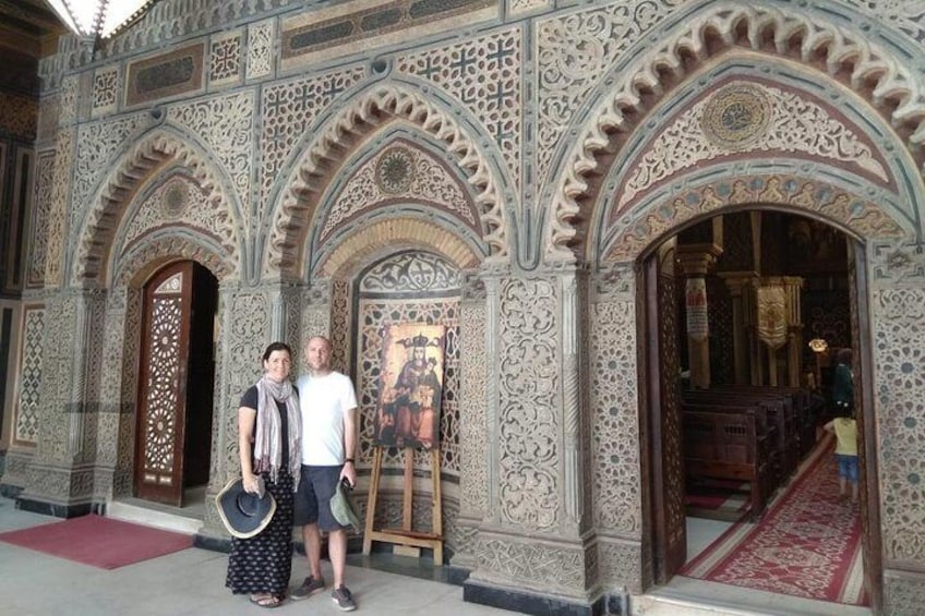 Hanging Church 
Coptic Cairo 