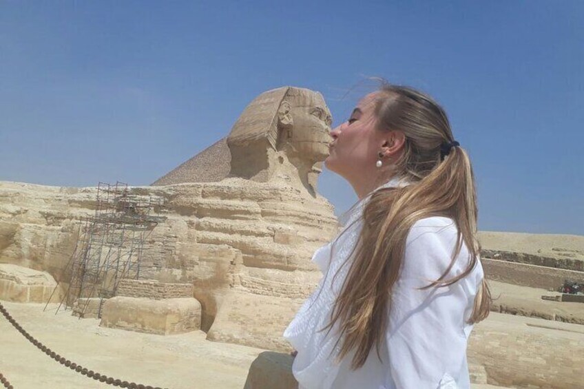 Kissing the Great Sphinx