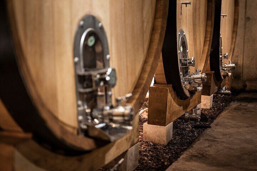 oak barrel cellar