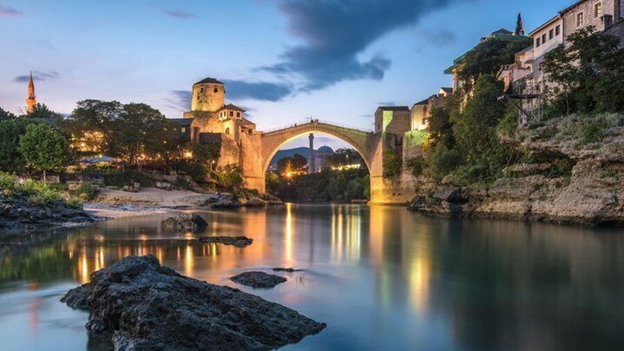 Mostar & Kravice waterfalls full-day guided tour from Omiš