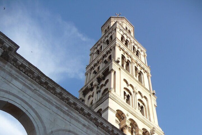 The cathedral bell tower