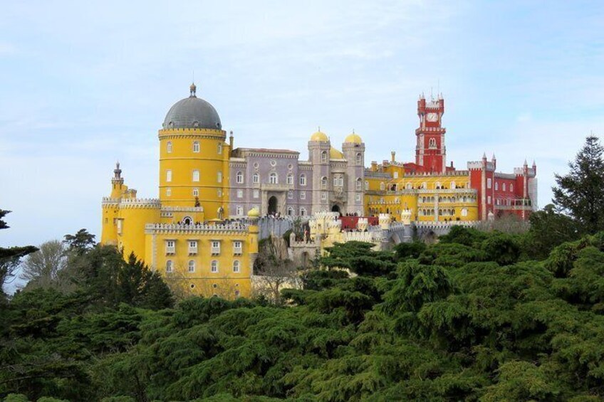 Amazing view to Pena Palace 