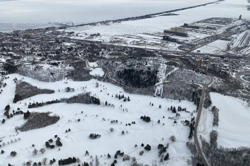 Duluth in winter