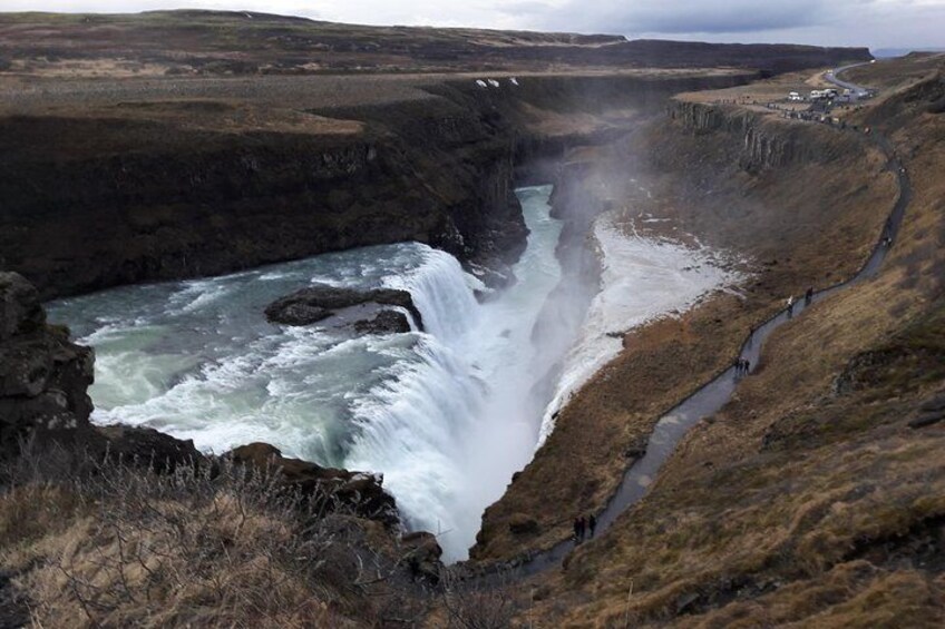 Golden Circle Private Tour & Blue Lagoon Private Transfer from Reykjavik