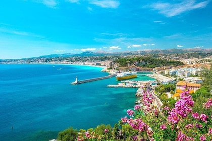 Côte d'Azur sur la Côte d'Azur au départ de Nice