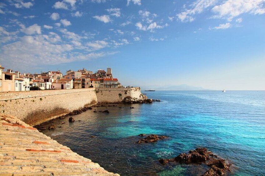 Cannes, Antibes & St Paul de Vence Half Day Private Tour