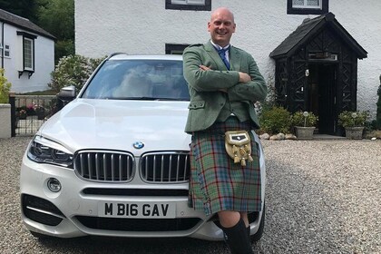 Scotland Whisky Distilleries and Tasting Private Day Tour by Luxury Car