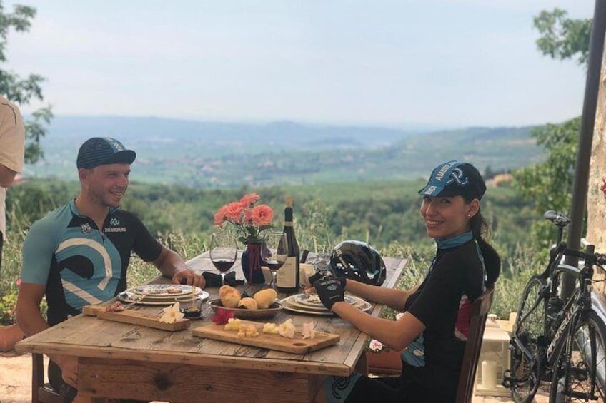 Bikers and winelovers