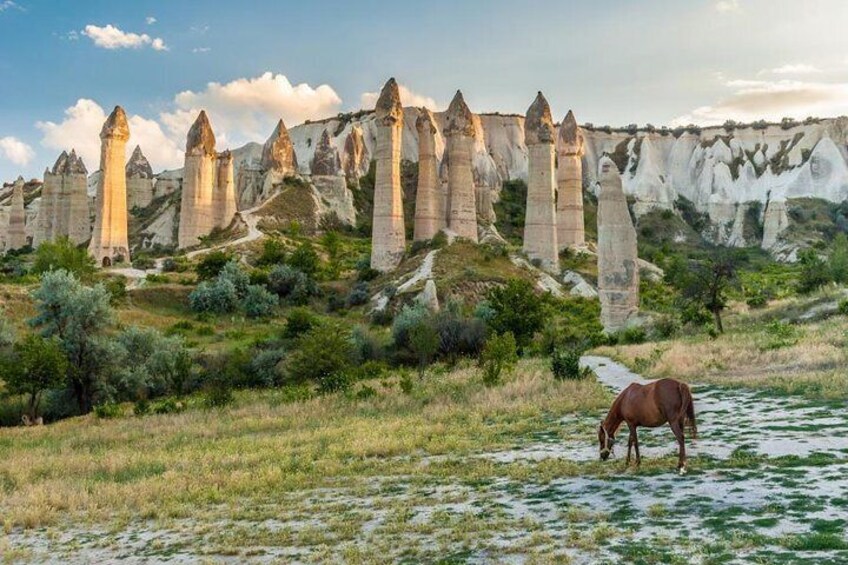 Cappadocia, the Land of Beautiful Horses and Fairy Chimneys 