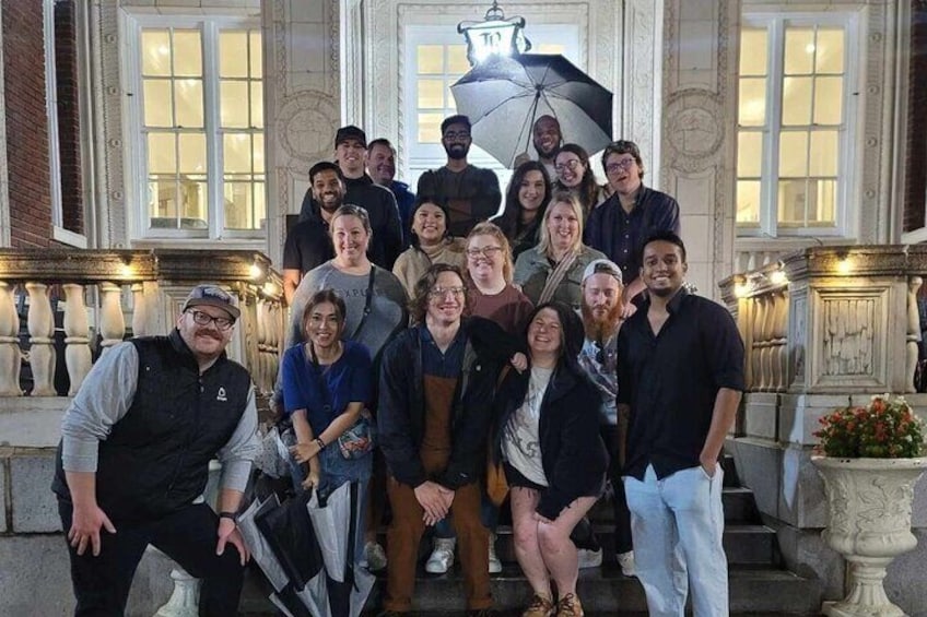 Tour group at the Tutwiler