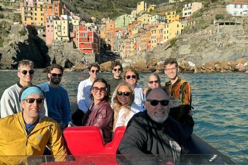 From La Spezia: The Sunset Cinque Terre Boat Tour