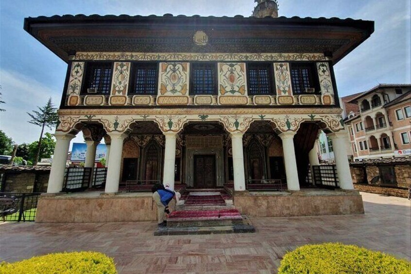 Colorful mosque in Tetovo