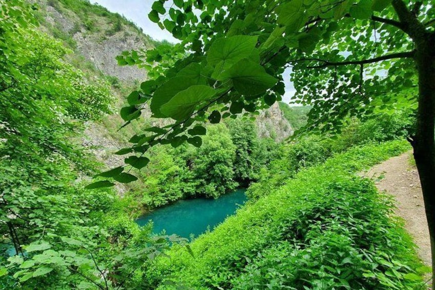 Millenium Cross, St. Pantelemon Monastery &Matka Canyon private tour from Skopje